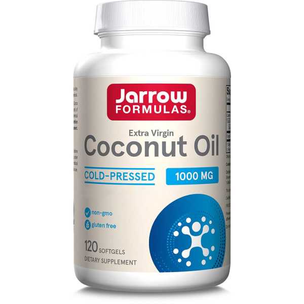 Jarrow Formulas, Extra Virgin Coconut Oill, 1000 mg, 120 Weichkapseln