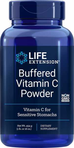 Life Extension, Buffered Vitamin C Powder, 454g