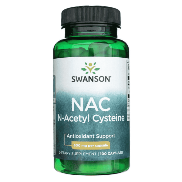 Swanson, NAC N-Acetyl Cysteine, 600mg, 100 Kapseln