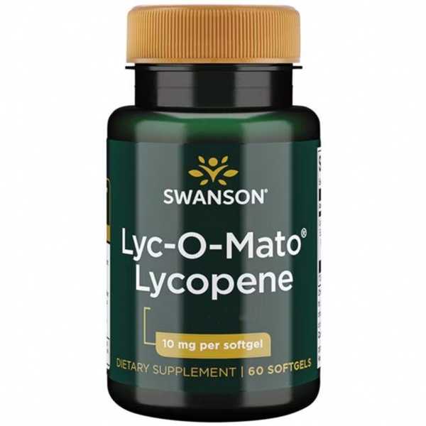 Swanson, Lyc-O-Mato Lycopene, 10mg, 60 Weichkapseln
