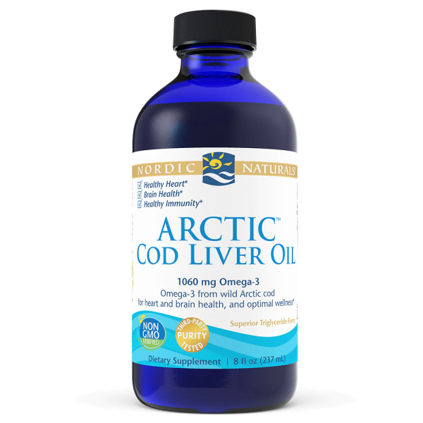 Nordic Naturals, Arctic Cod Liver Oil, 1060mg Omega-3, 237ml
