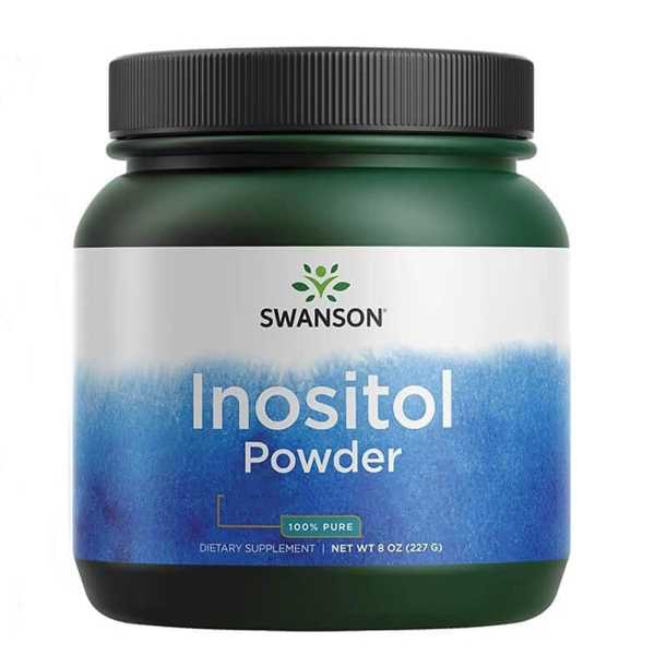 Swanson, Inositol Powder - 100% Pure, 8oz Pulver