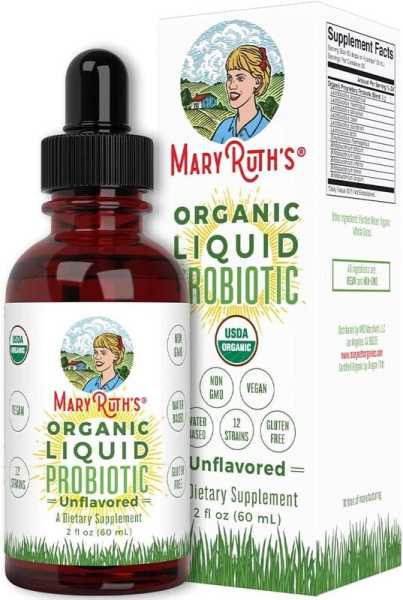 MaryRuth's, Probiotic Drops, Unflavoured, 60ml