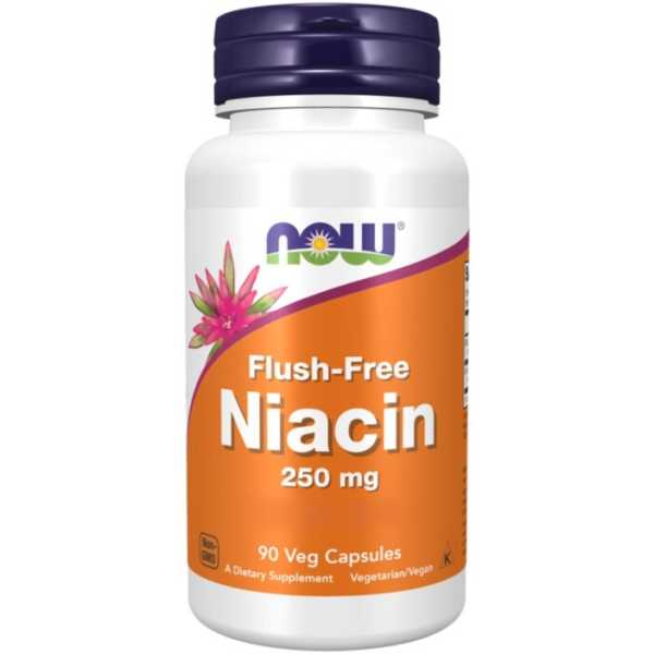 Now Foods, Niacin Flush Free, 250mg, 90 Kapseln